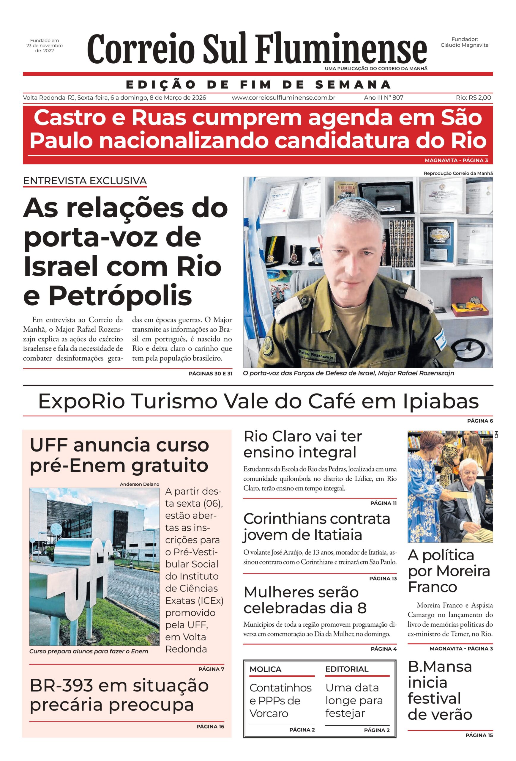 CSF-1- Sexta-feira, 6 a domingo, 8 de Março de 2026-imagens-0