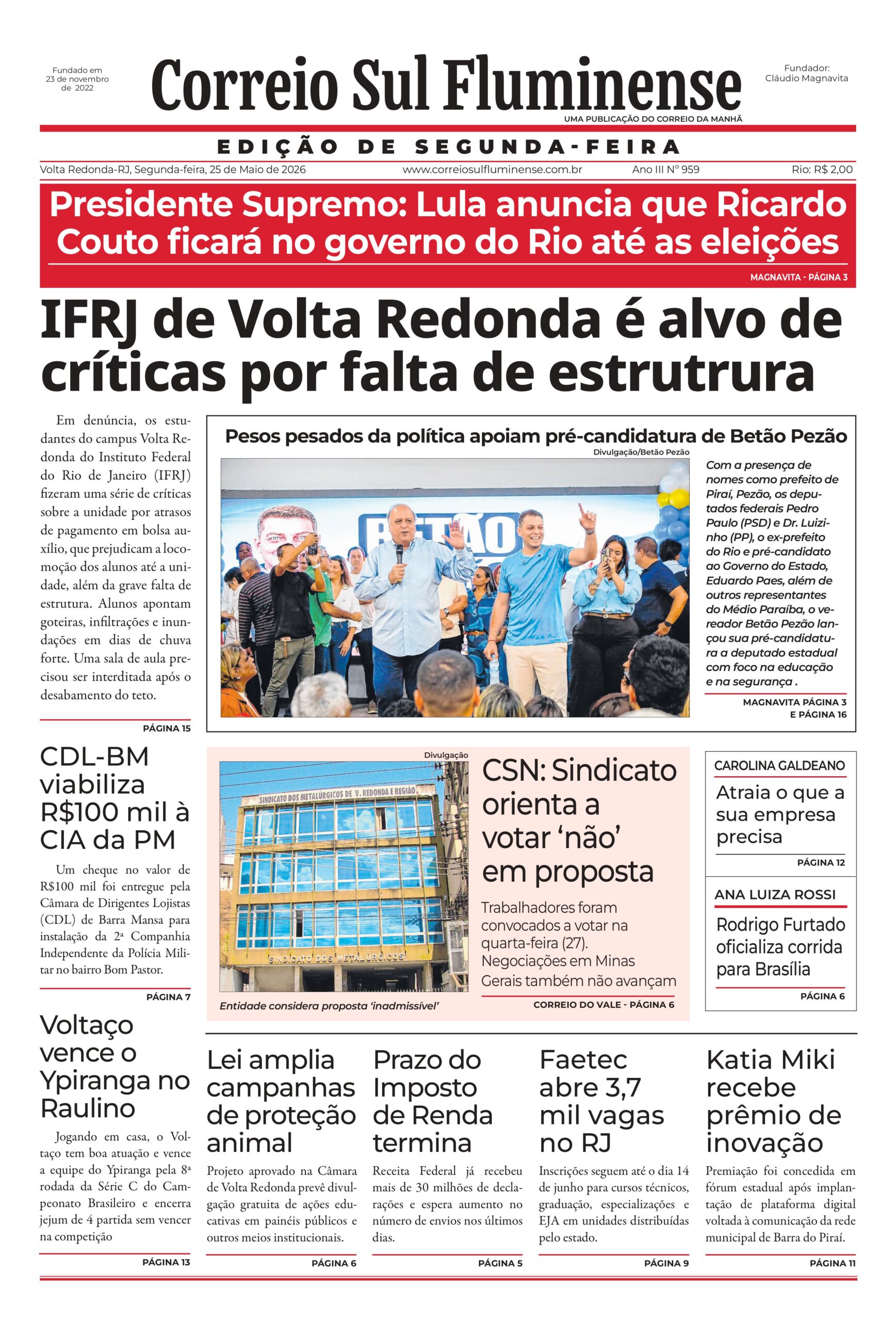CSF-1- Segunda-feira, 25 de Maio de 2026-imagens-0