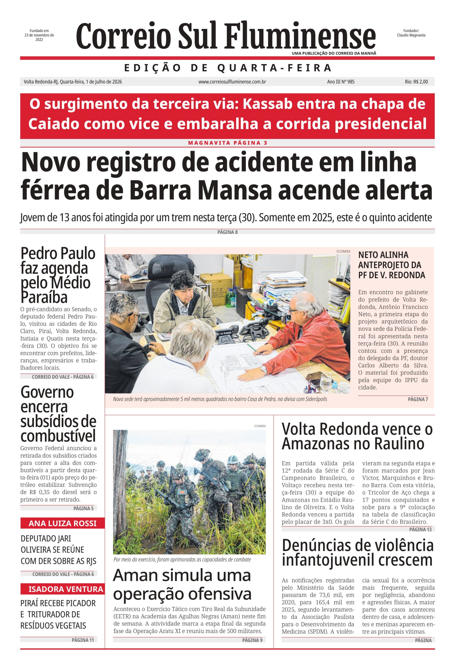 CSF-1- Quarta-feira, 1 de Julho de 2026-imagens-0