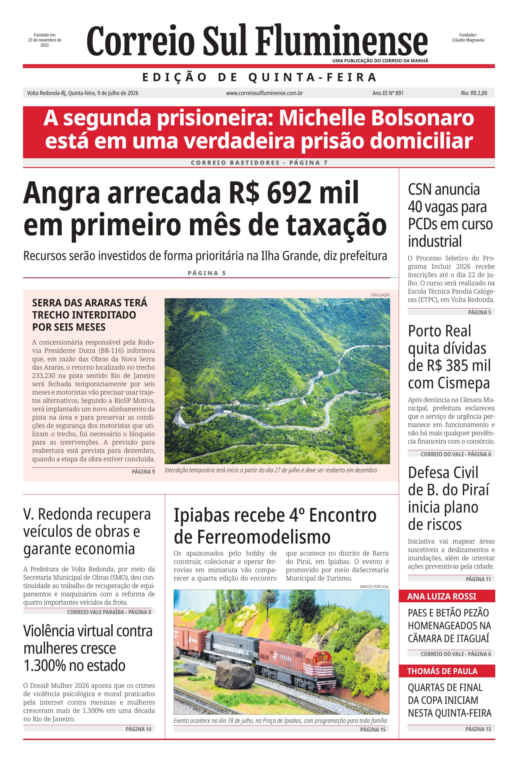 CSF-1- Quinta-feira, 9 de Julho de 2026-imagens-0