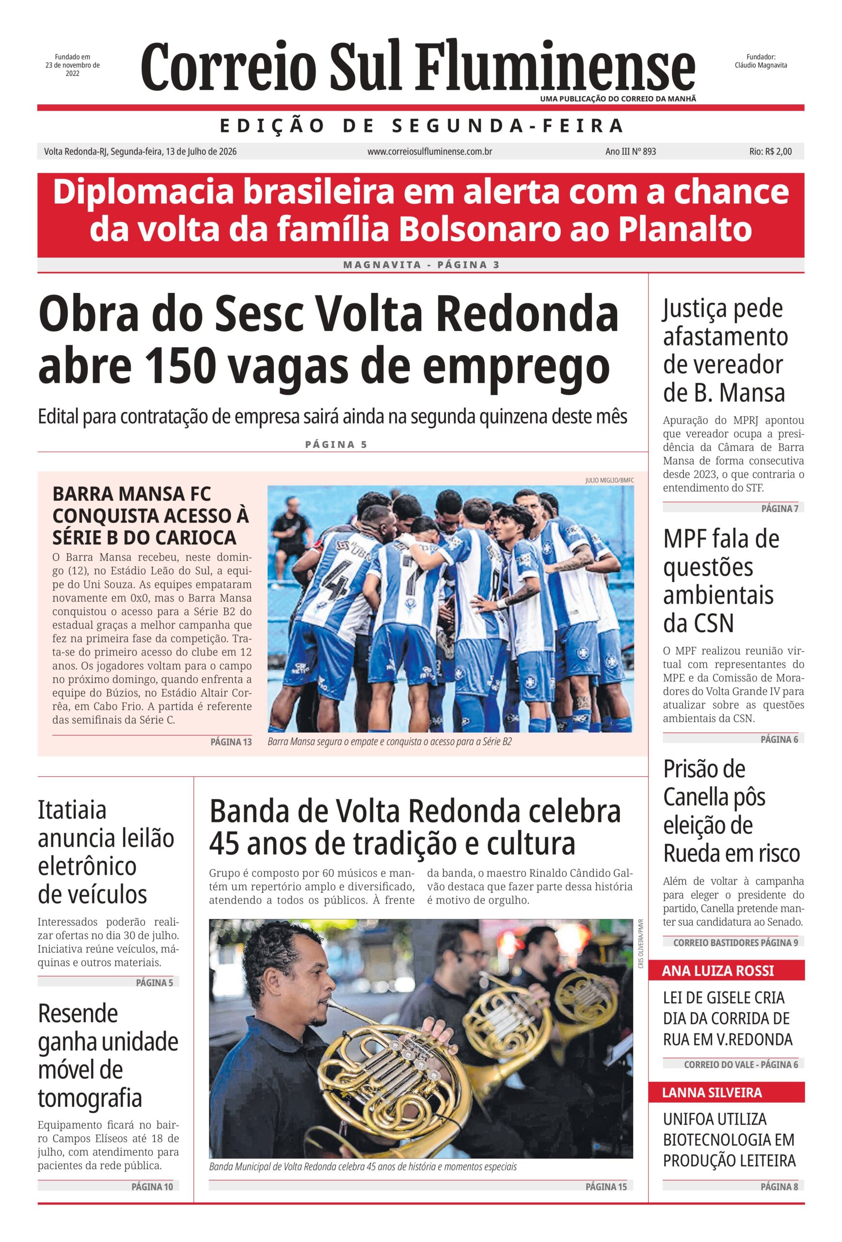CSF-1- Segunda-feira, 13 de Julho de 2026-imagens-0